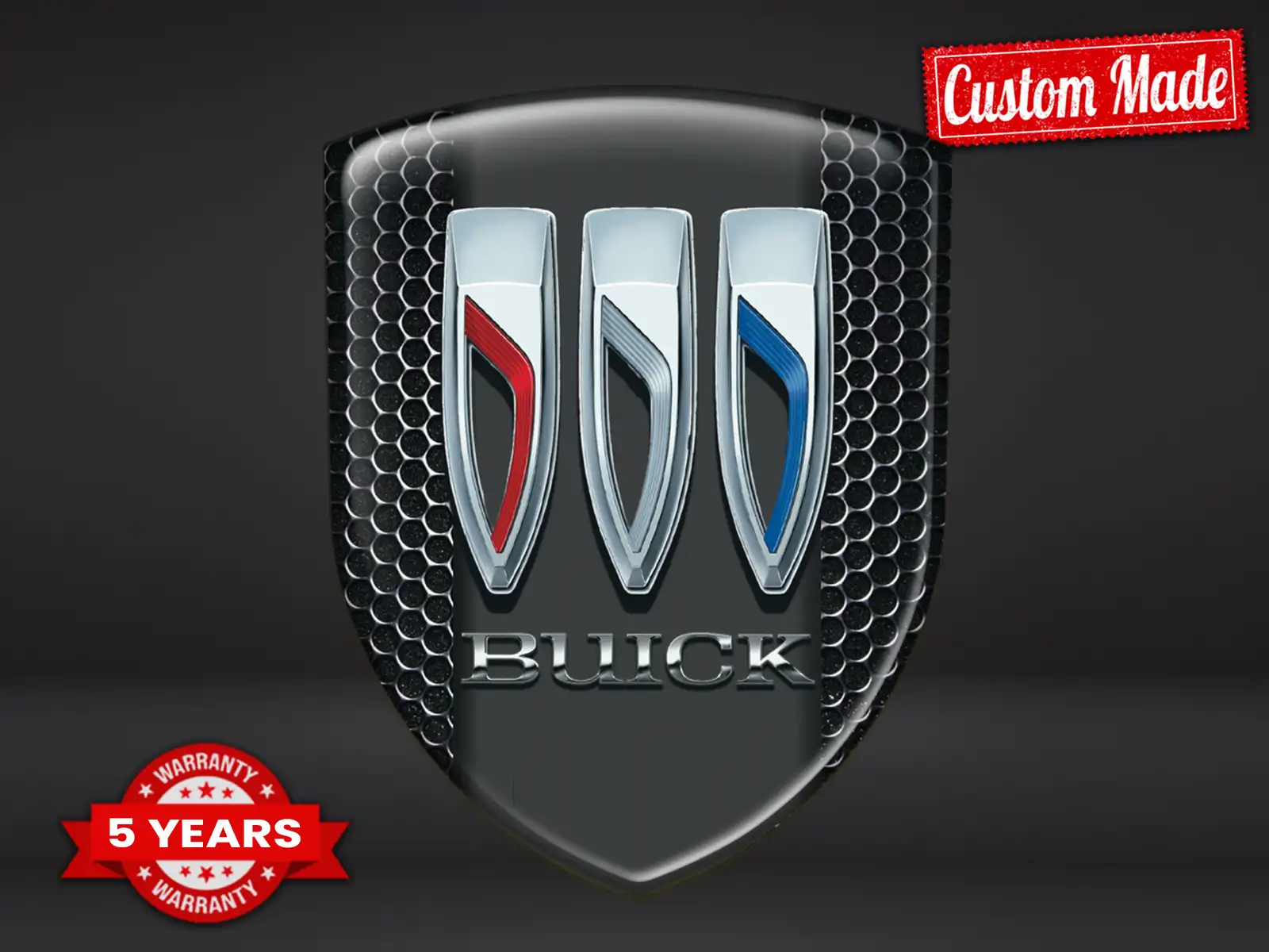 Buick Eigene Frontscheiben Aufkleber Max Haltbar Pro Stil